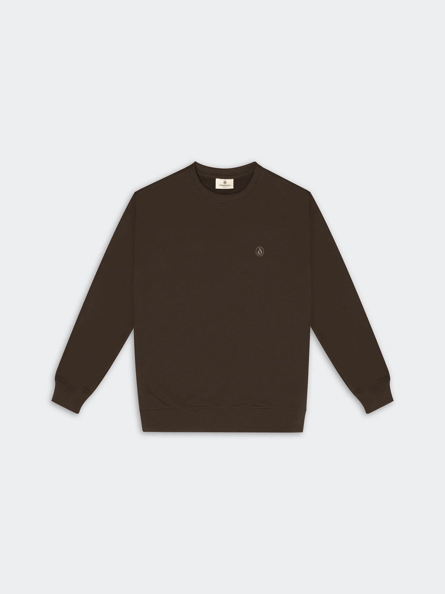 Polera para Hombre DUNKELVOLK SIMPLE CREW FR Marrón