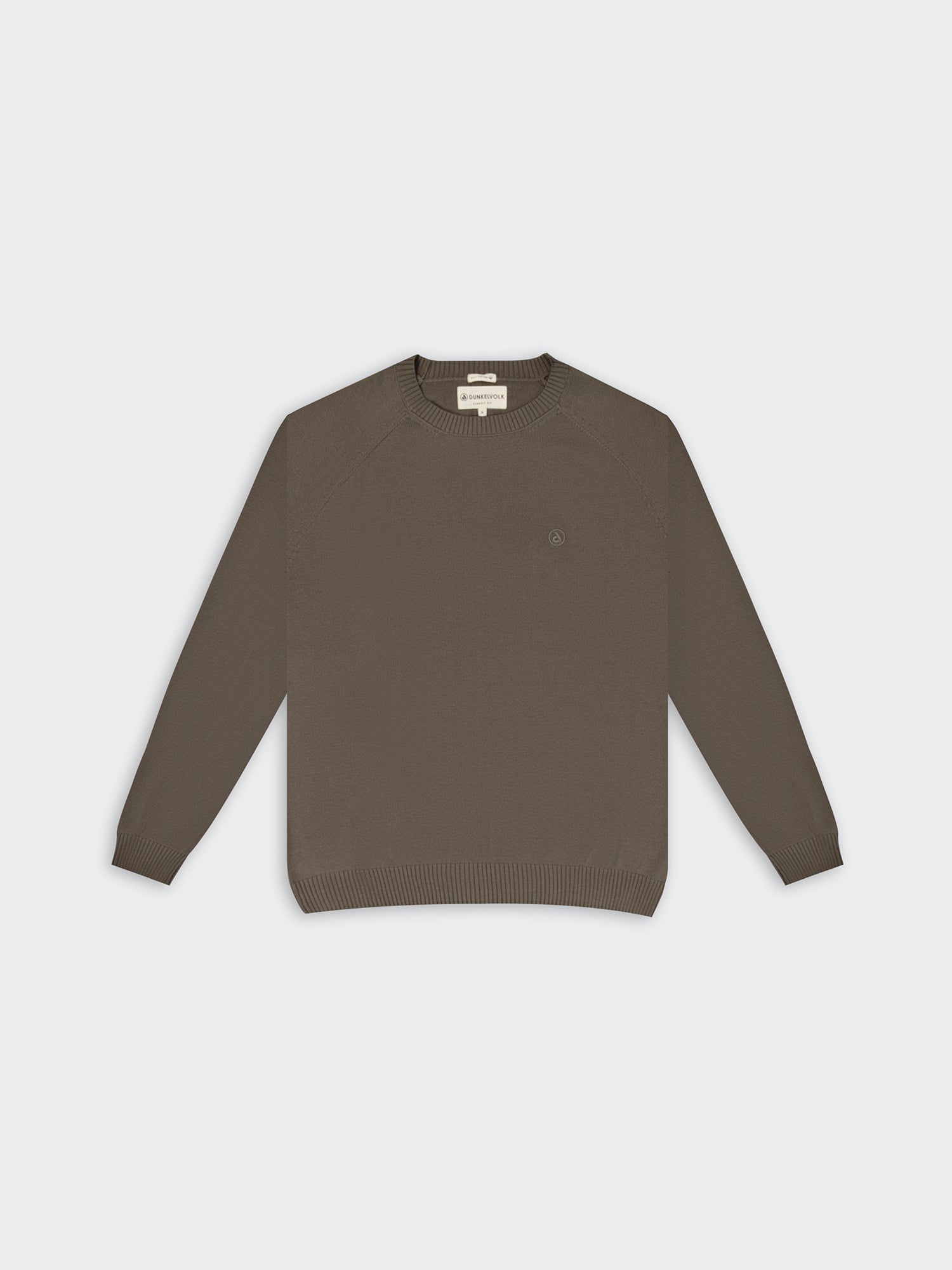 Chompa Para Hombre DUNKELVOLK PIMA KNIT CREW Camel