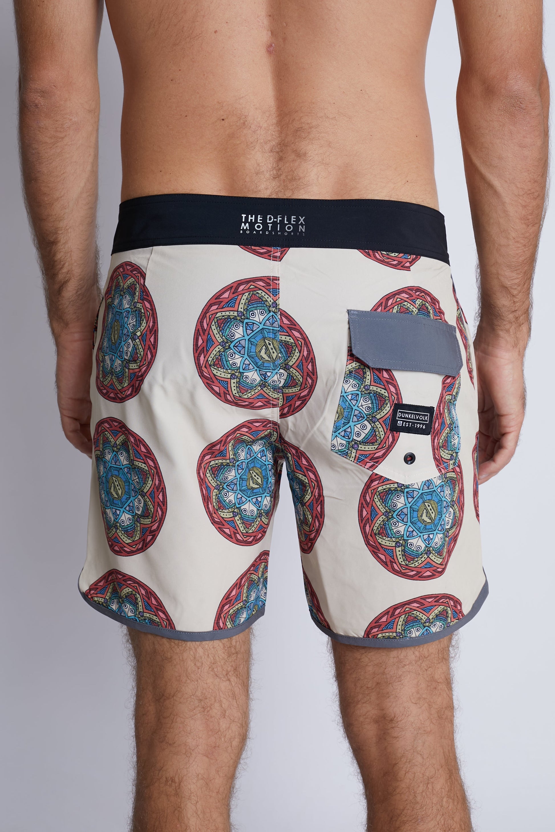 Ropa de Baño para Hombre DUNKELVOLK BOARDSHORT SHIELD 16" BLKM DUNKELVOLK
