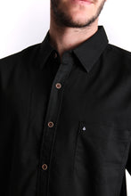 Cargar imagen en el visor de la galería, Camisa para Hombre Dunkelvolk SHIRT LS OXFORD BLK
