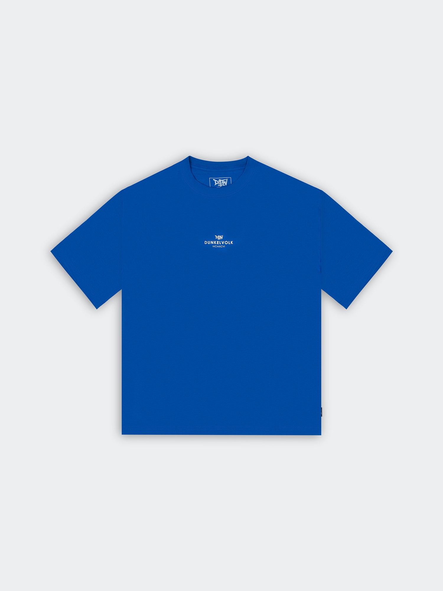 Polo para Hombre DUNKELVOLK DSTW CENTER LOGO OVERSIZE Azul