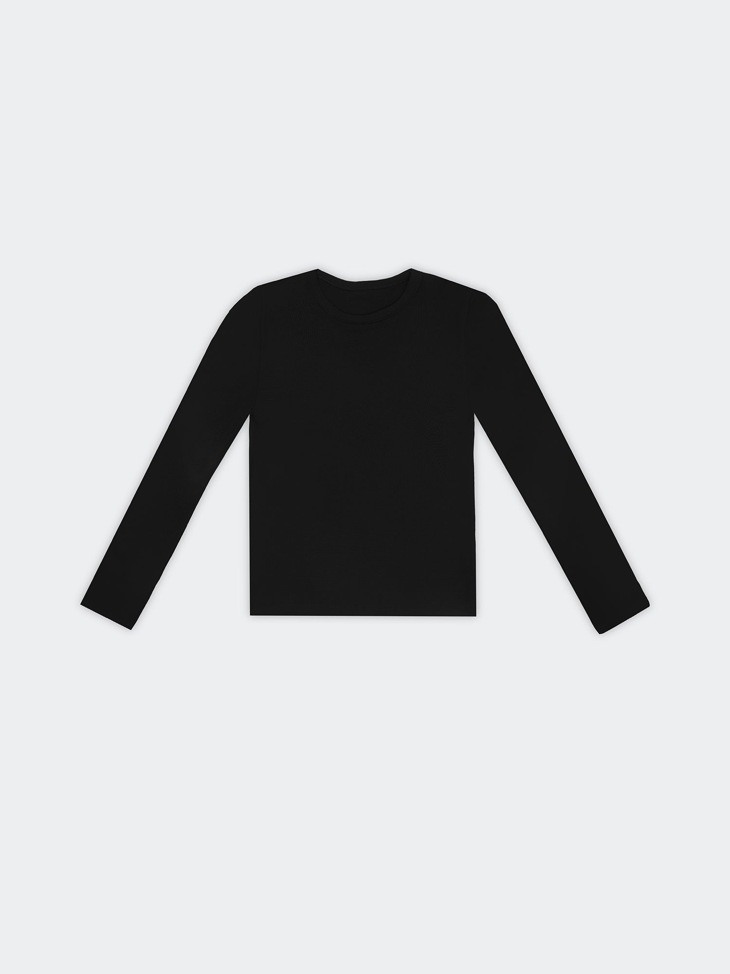 Top Manga Larga para Mujer DVK WAFFLE TOP LS DV-TO-00064 NGR