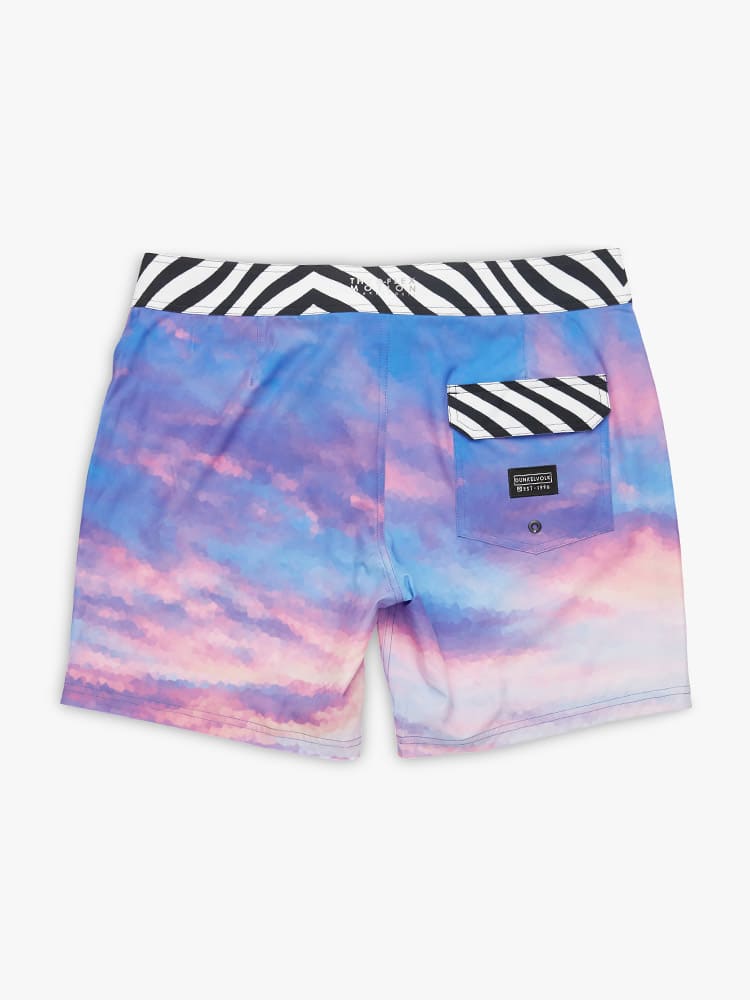 Ropa de Baño para Hombre Dunkelvolk BOARDSHORT ACID 16" WHT DUNKELVOLK