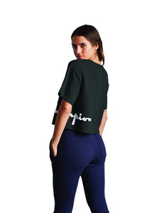 Polo para Mujer CHAMPION HERITAGE CROPPED TEE - GRAPHIC 003
