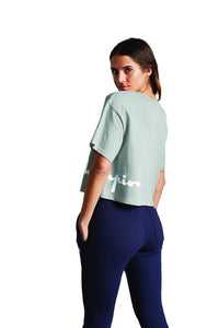 Polo para Mujer CHAMPION HERITAGE CROPPED TEE - GRAPHIC 806