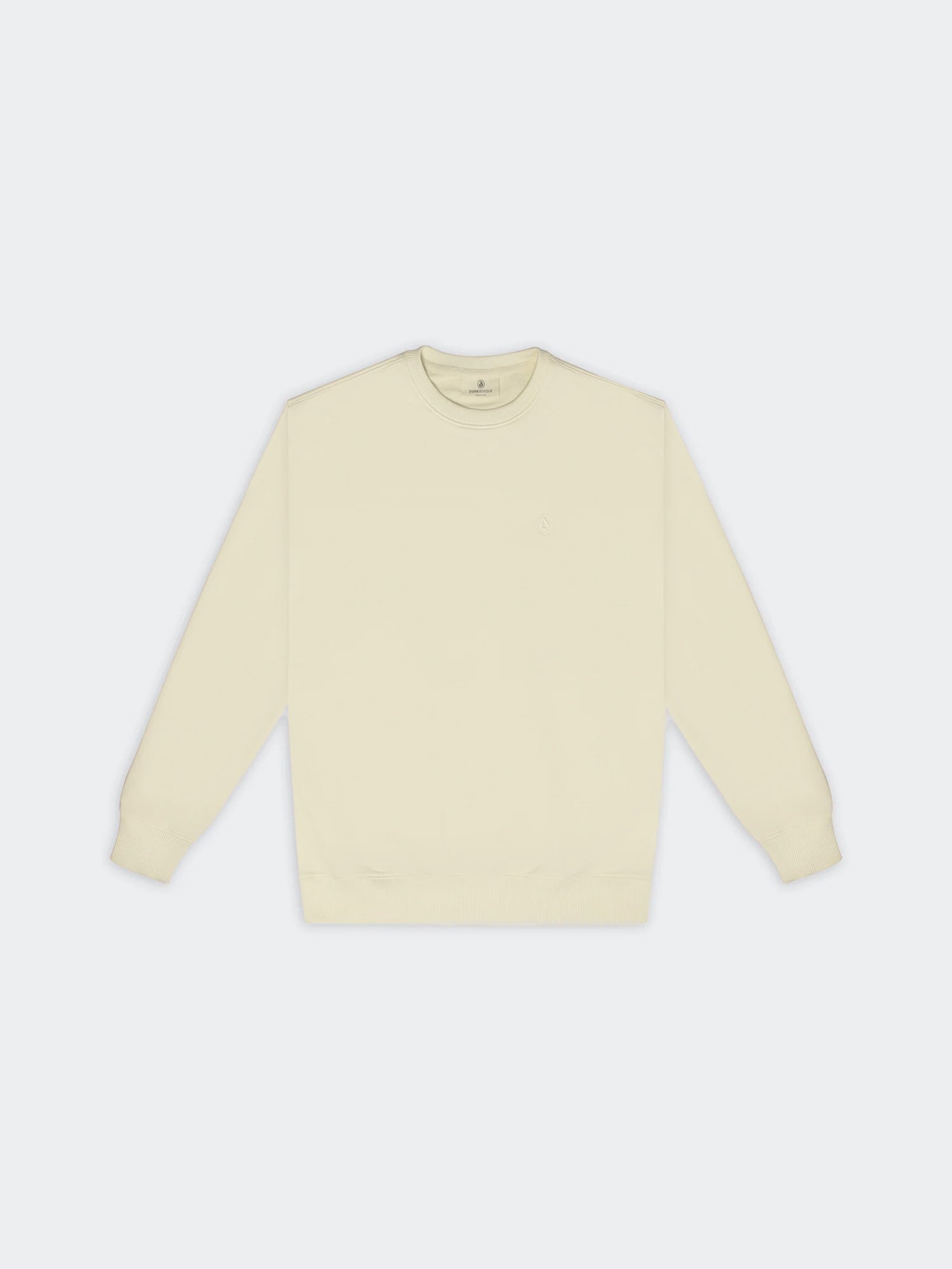 Polera para Hombre DUNKELVOLK SIMPLE CREW FR Crema DUNKELVOLK