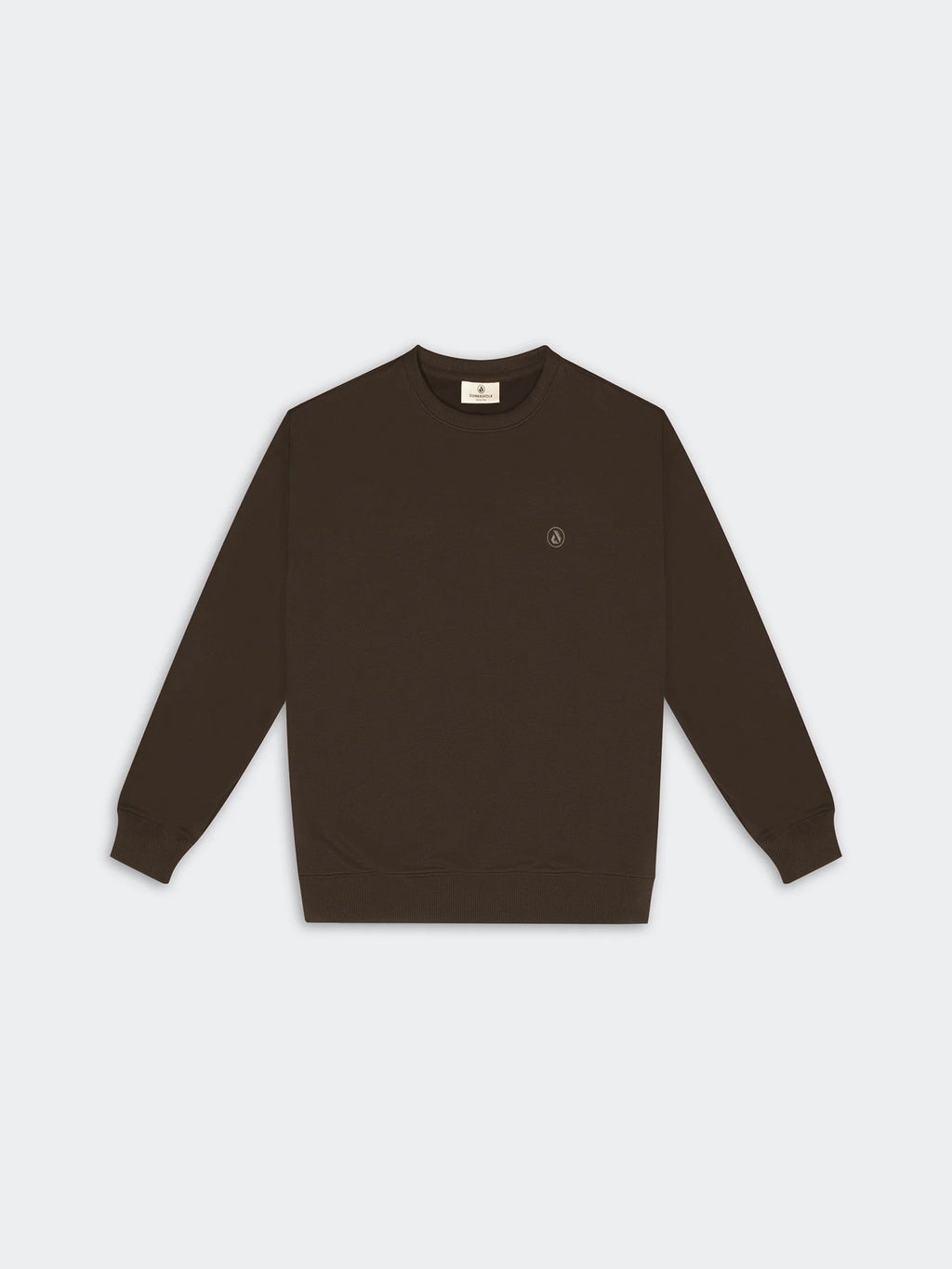 Polera para Hombre DUNKELVOLK SIMPLE CREW FR Marrón