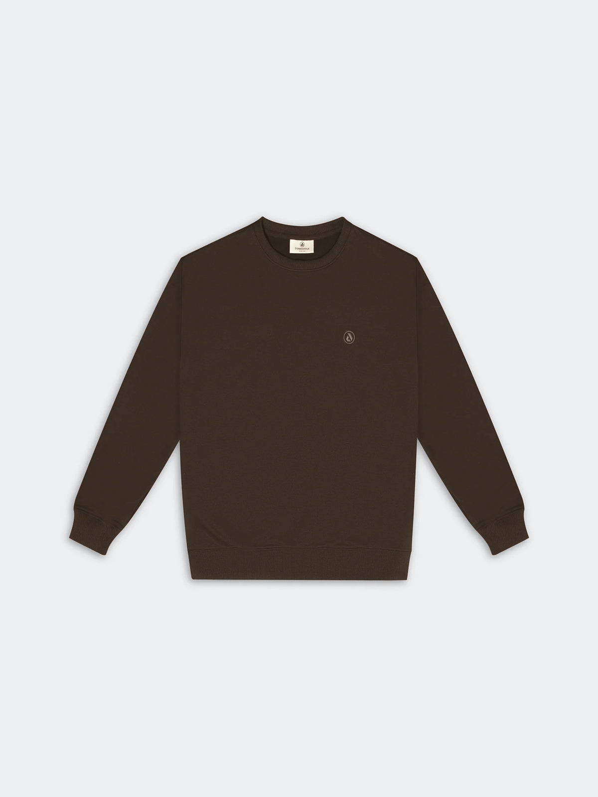 Polera para Hombre DUNKELVOLK SIMPLE CREW FR Marrón