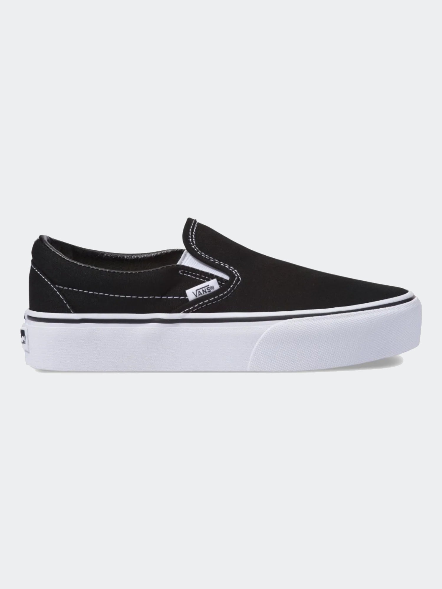 Zapatillas VANS HERITAGE Classic Slip On Platform BLK The Box Peru