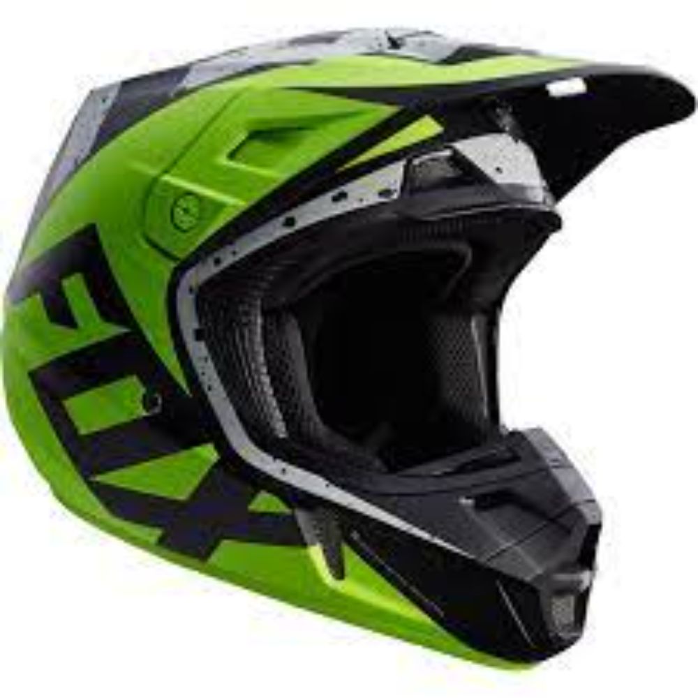 Casco para Hombre FOX V2 V2 NIRV HELMET, ECE GRY/YLW FOX