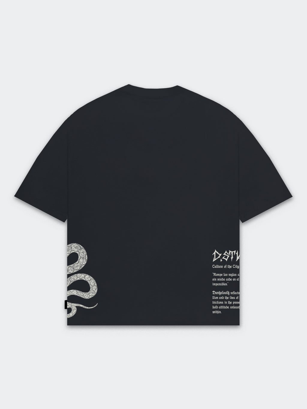 Polo para Hombre DUNKELVOLK PUEBLO OSCURO Negro