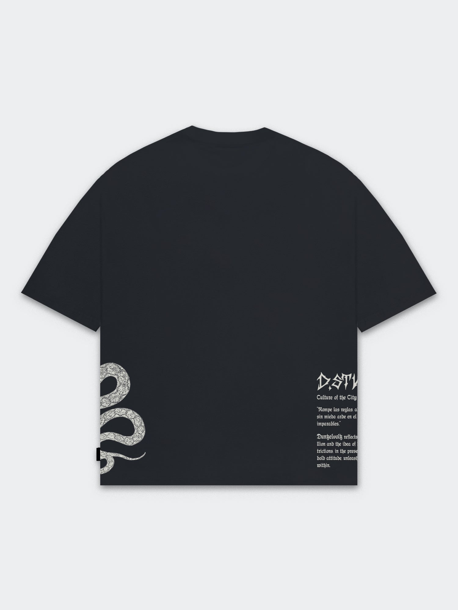 Polo para Hombre DUNKELVOLK PUEBLO OSCURO Negro