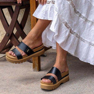 Sandalias para Mujer REEF CUSHION VISTA HIGHER BLK