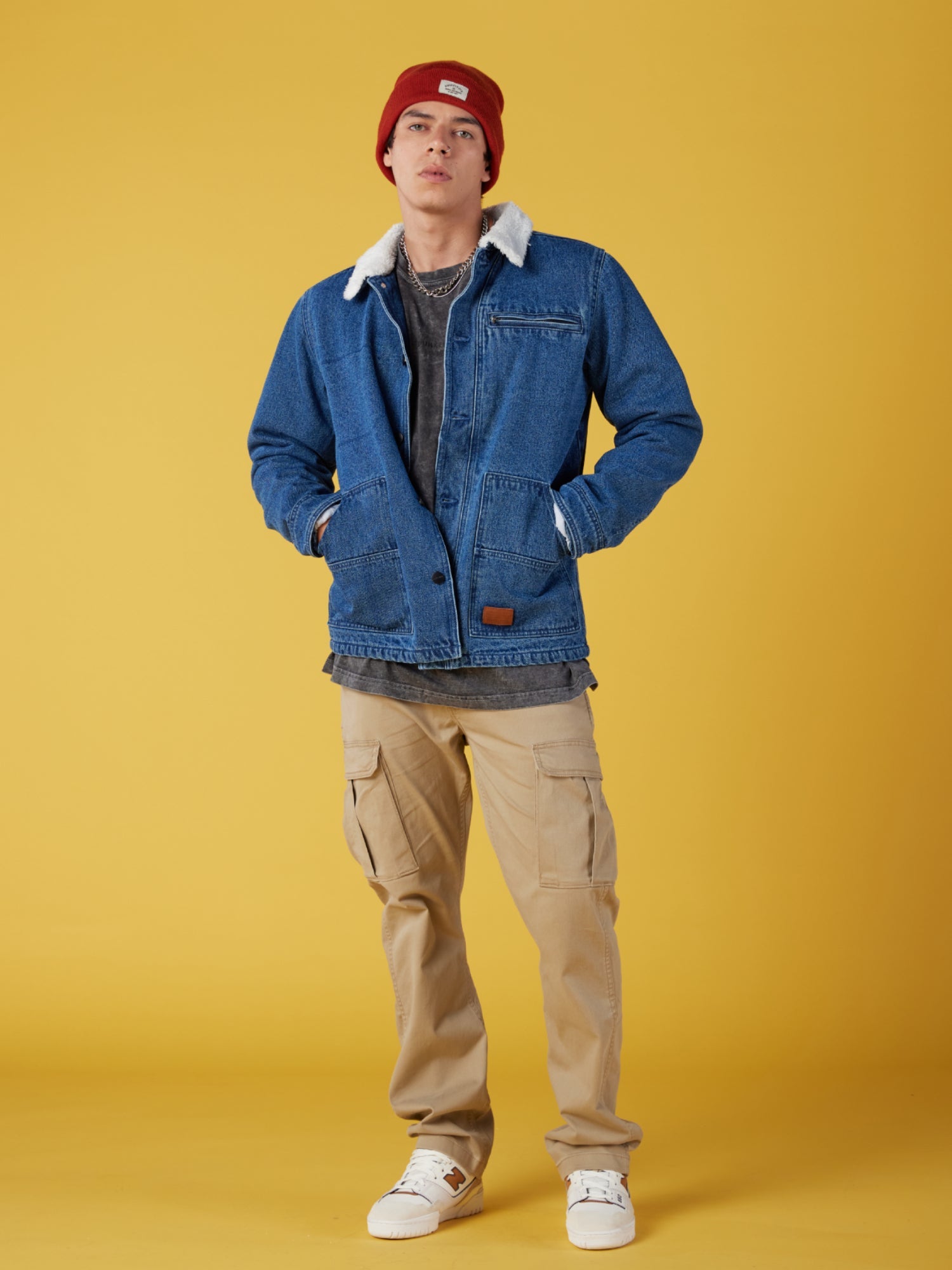 Casaca para Hombre DUNKELVOLK MEDIUM SHERPA WORKHARD NAV DUNKELVOLK