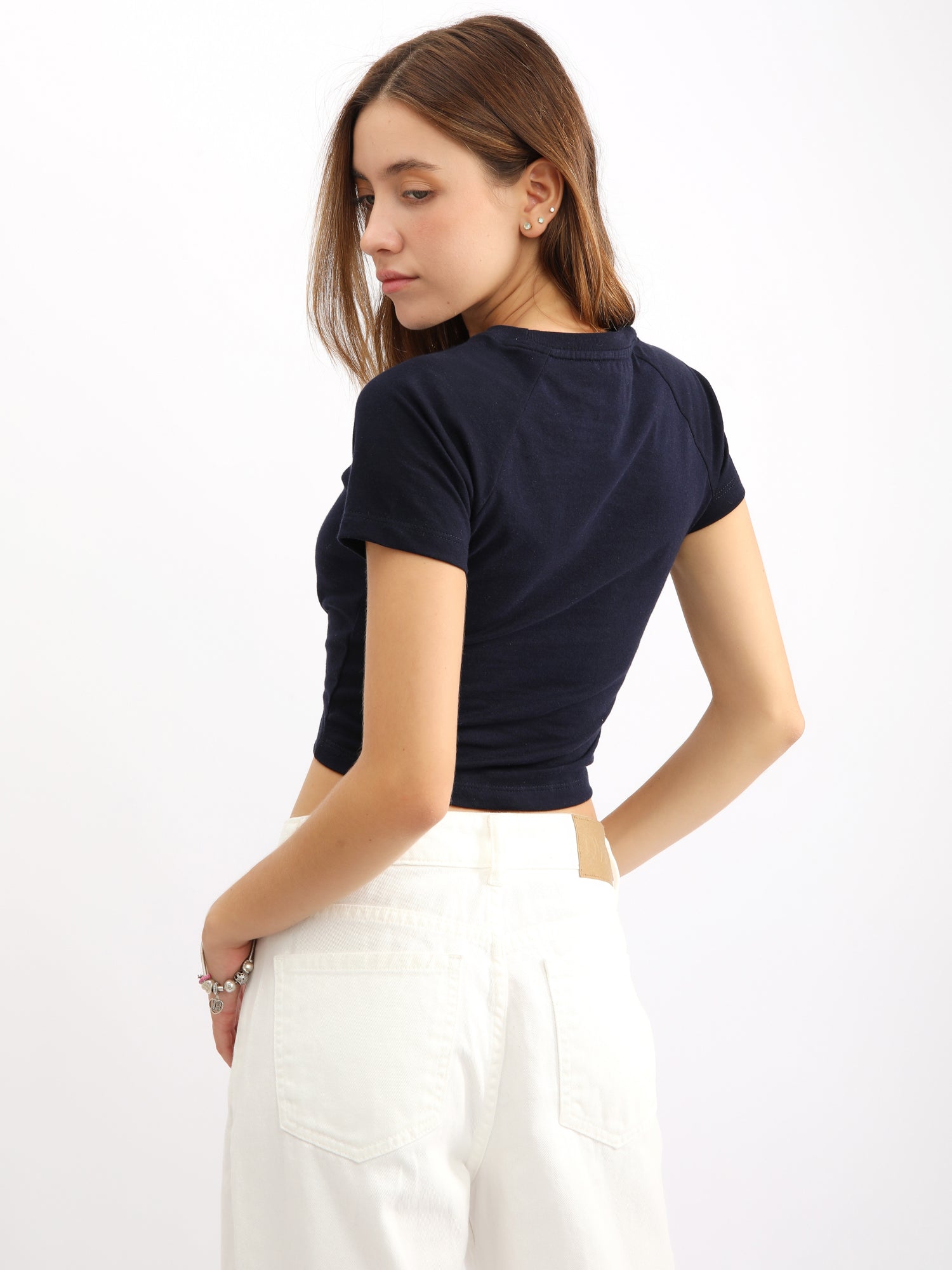 Polo para Mujer DVK CROP BASIC TEE AZL