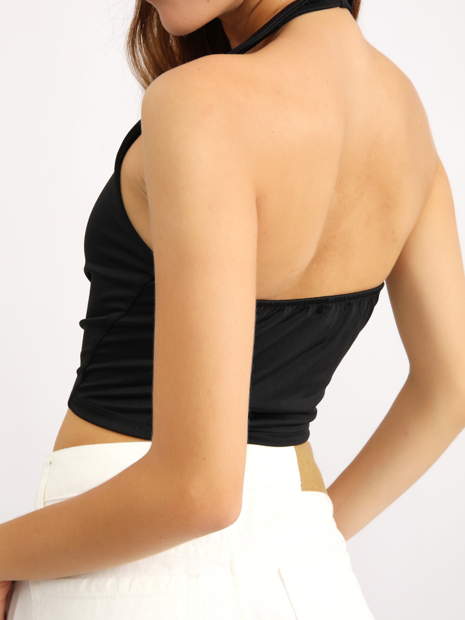 Top para Mujer DVK NAKED BACK V-NECK TOP NGR DVK