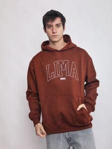 Polera para Hombre DUNKELVOLK HOODIE SIN ZIP LIMA HOODIE MRR