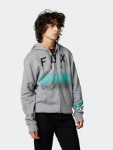 Cargar imagen en el visor de la galería, Polera para Hombre FOX CON ZIP FGMNT ZIP FLEECE [HTR GRAPH] 185
