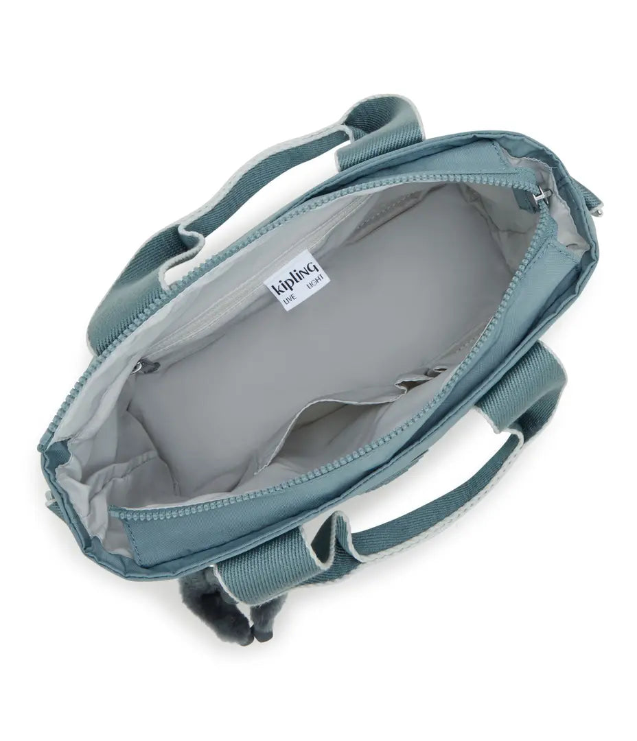 Cartera para Mujer KIPLING MINTA M Azul grisáceo