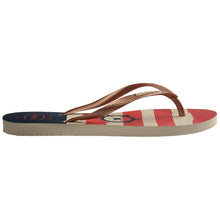 Cargar imagen en el visor de la galería, Sandalias para Mujer HAVAIANAS BEACH SLIM NAUTICAL FC 8430
