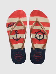 Sandalias para Mujer HAVAIANAS BEACH SLIM NAUTICAL FC 8430