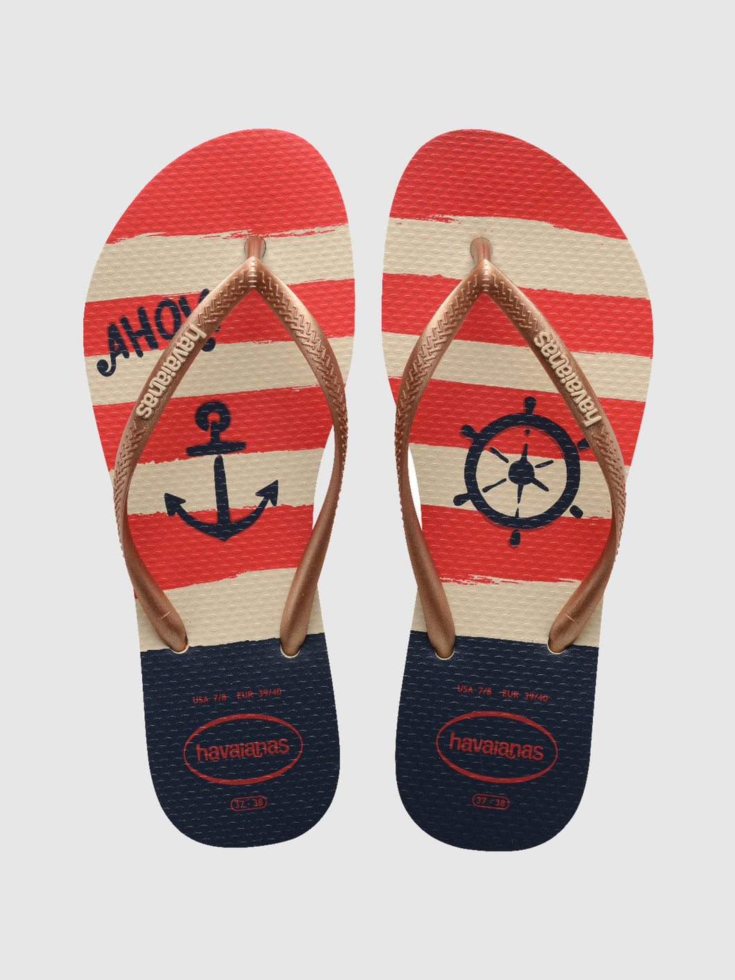 Sandalias para Mujer HAVAIANAS BEACH SLIM NAUTICAL FC 8430