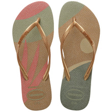 Cargar imagen en el visor de la galería, Sandalias para Mujer HAVAIANAS BEACH SL PALETTE GLW FC 9877
