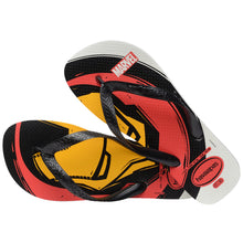 Cargar imagen en el visor de la galería, Sandalias para Niño HAVAIANAS BEACH TOP MARVEL LOGOMANIA 0001
