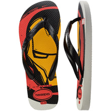 Cargar imagen en el visor de la galería, Sandalias para Niño HAVAIANAS BEACH TOP MARVEL LOGOMANIA 0001
