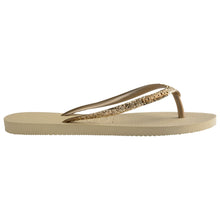 Cargar imagen en el visor de la galería, Sandalias para Mujer HAVAIANAS BEACH SLIM GLITTER II FC 0154
