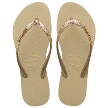 Cargar imagen en el visor de la galería, Sandalias para Mujer HAVAIANAS BEACH SLIM GLITTER II FC 0154
