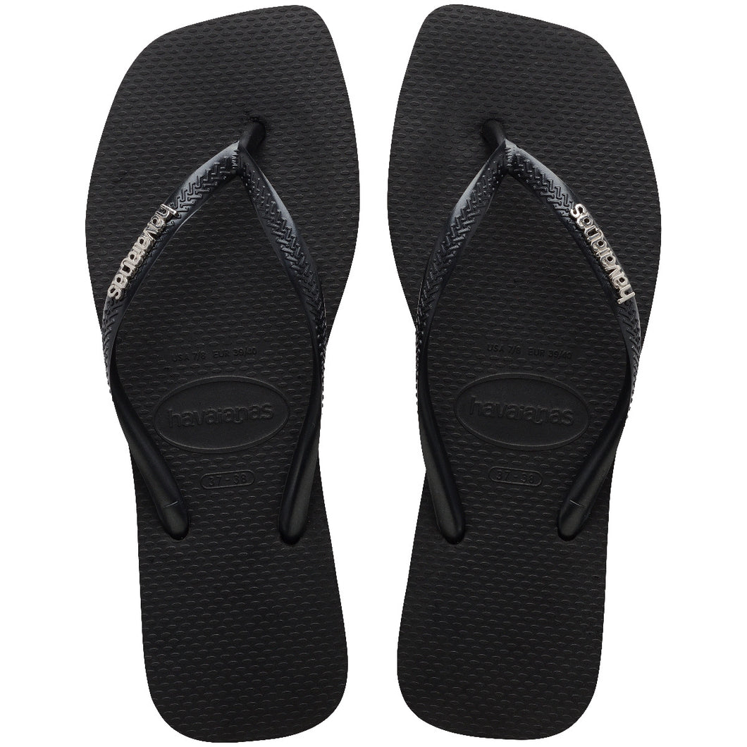 Sandalias para Mujer HAVAIANAS SLIM SQUARE LOGO MET 2976