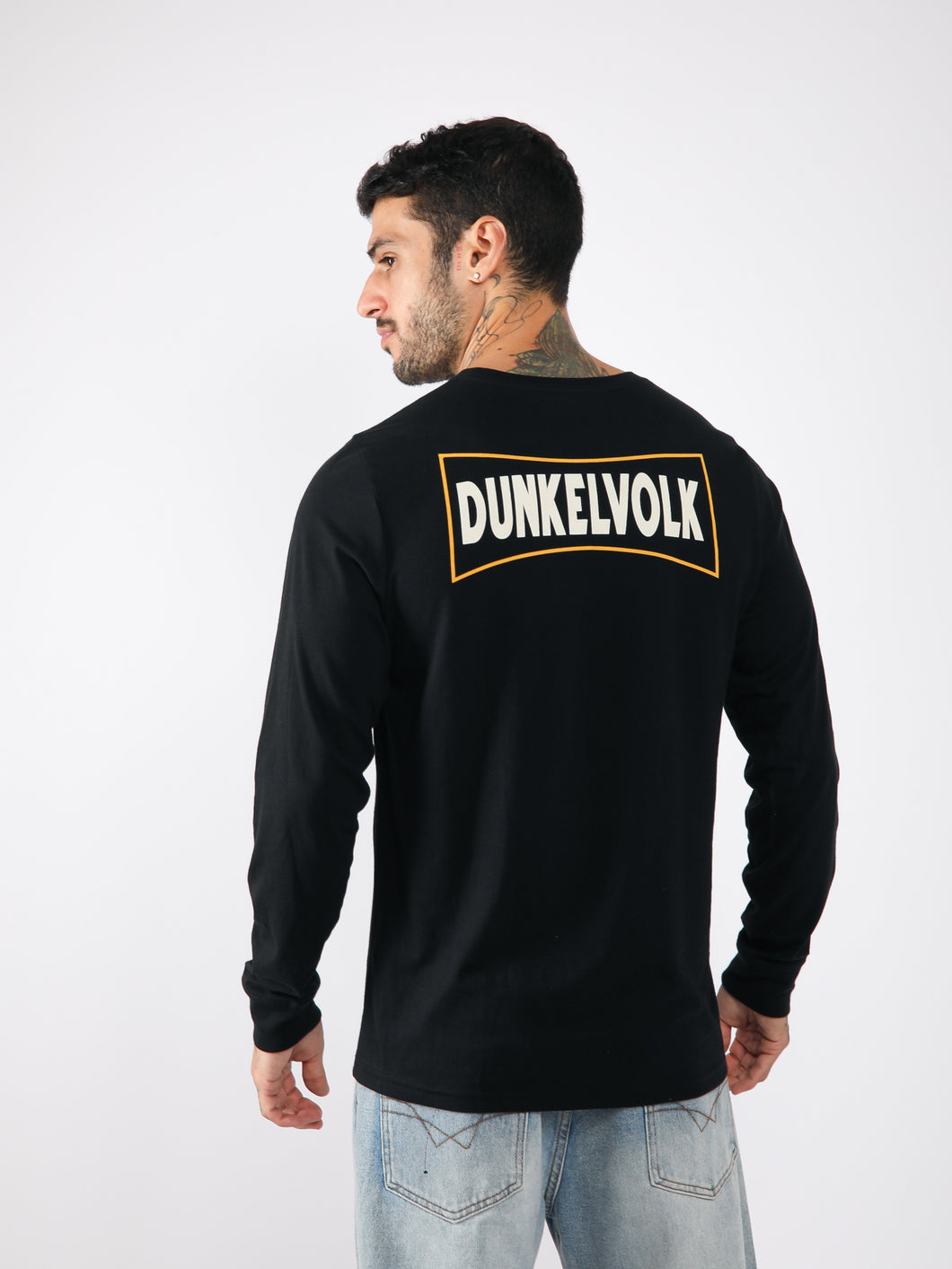 Polo para Hombre Dunkelvolk CLASSIC THE ICON LS BLK