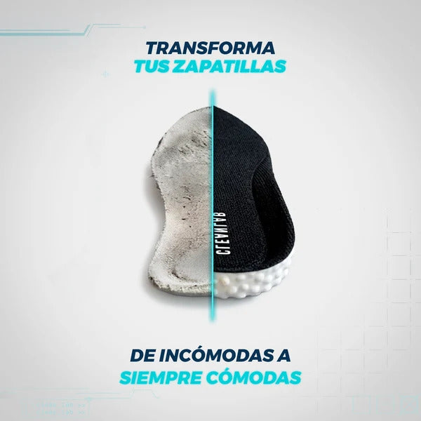 Plantillas Premium S (35-40) - Amortiguación para uso diario y deporte CLEAN LAB