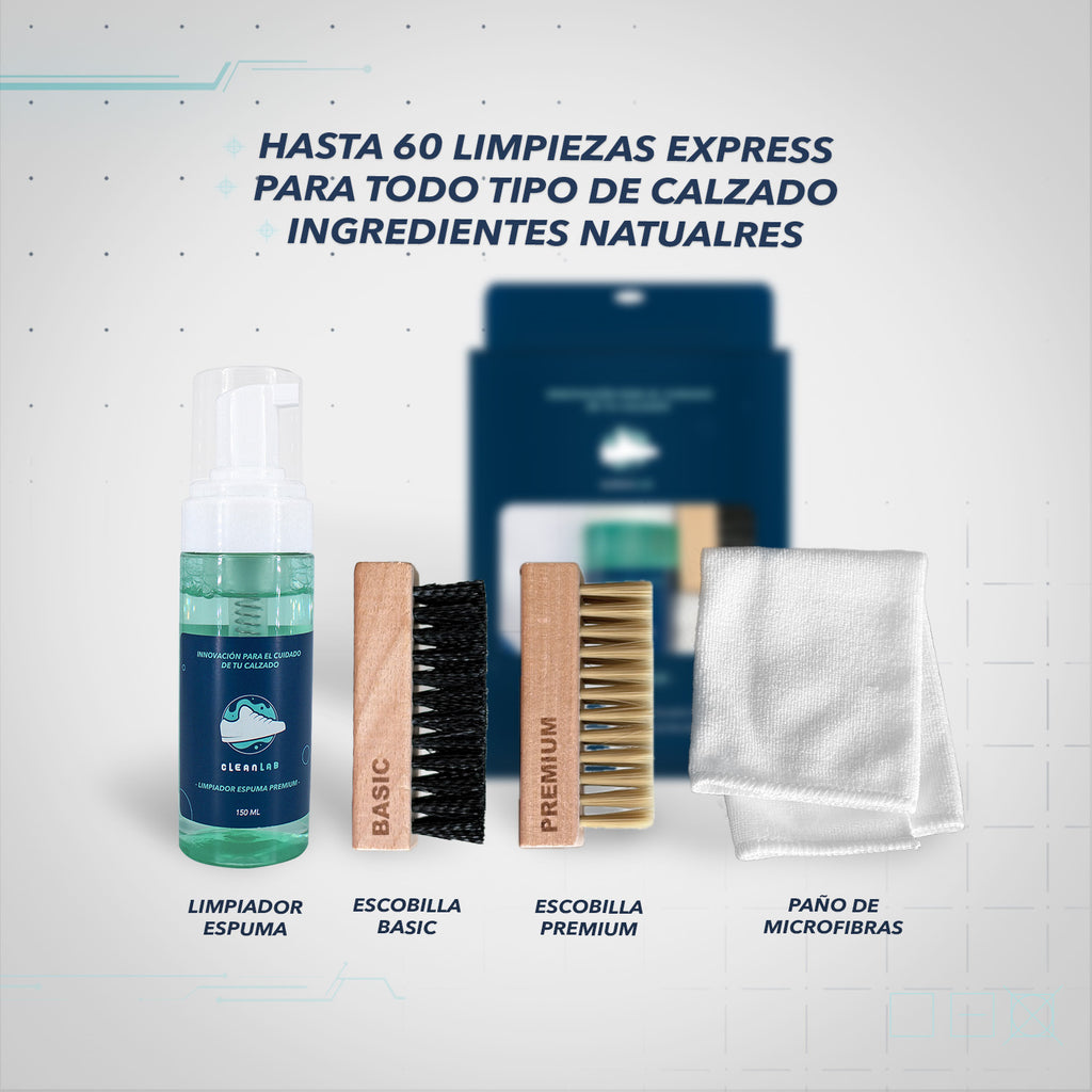 Foam Pack CLEAN LAB - Kit de limpieza para todo material