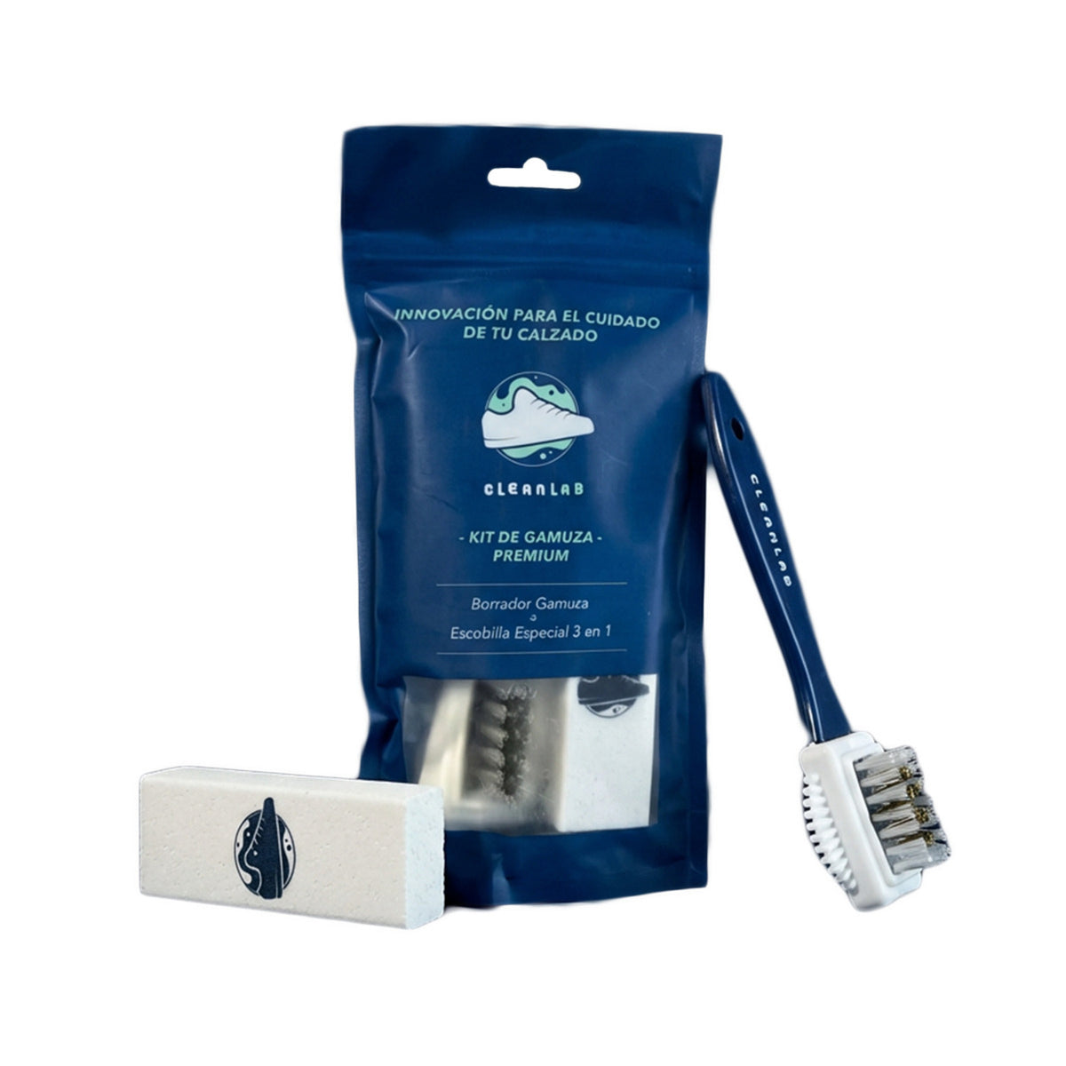 Kit de Gamuza Premium - Limpiador en seco para gamuza y nobuck CLEAN LAB