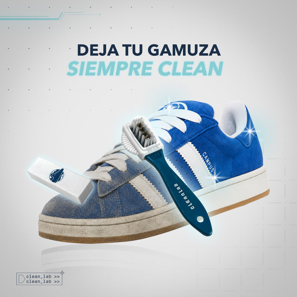 Kit de Gamuza Premium - Limpiador en seco para gamuza y nobuck CLEAN LAB