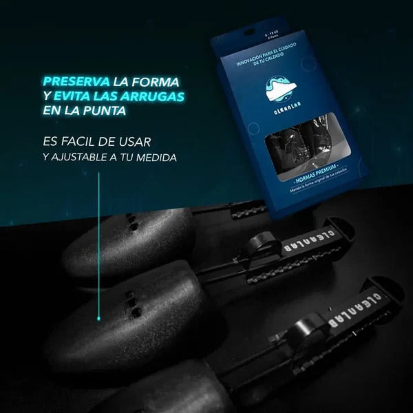 Hormas Premium - Mantienen la forma de tus zapatillas (1 par) CLEAN LAB