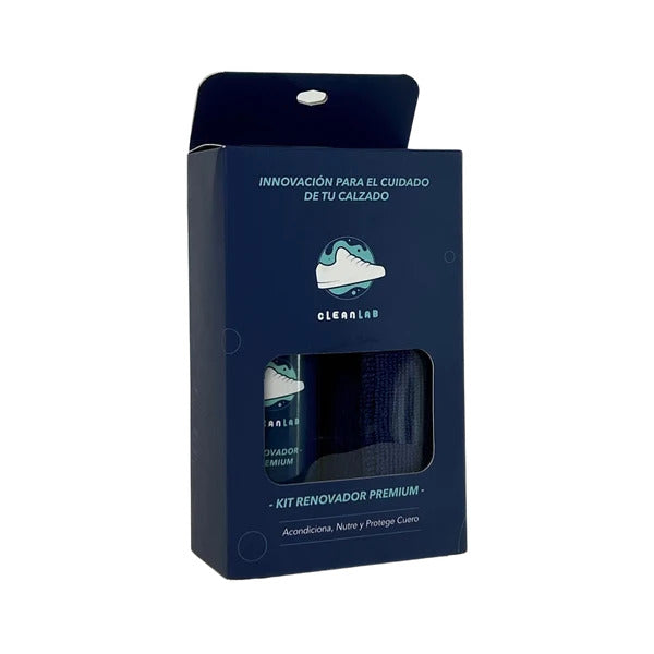Kit Renovador Cuero Premium - Bálsamo acondicionador para cuero CLEAN LAB