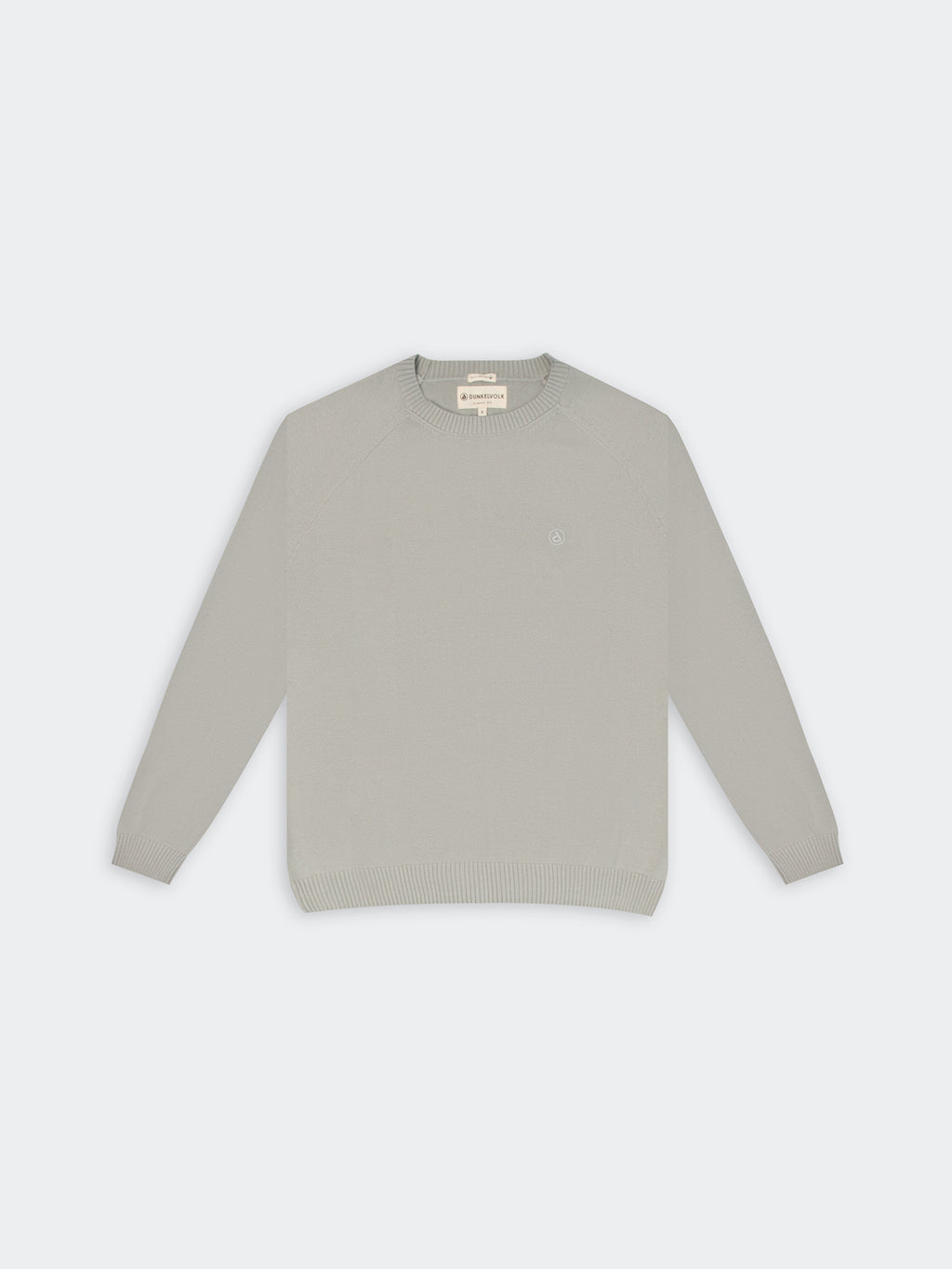 Chompa Para Hombre DUNKELVOLK PIMA KNIT CREW Gris