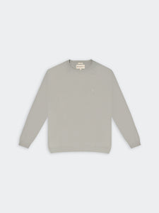 Chompa Para Hombre DUNKELVOLK PIMA KNIT CREW Gris