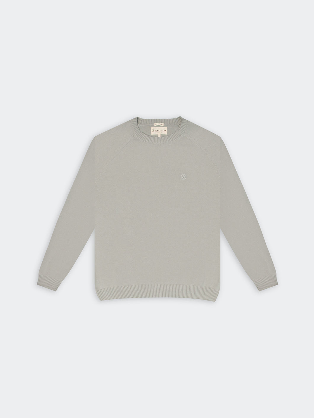 Chompa Para Hombre DUNKELVOLK PIMA KNIT CREW Gris