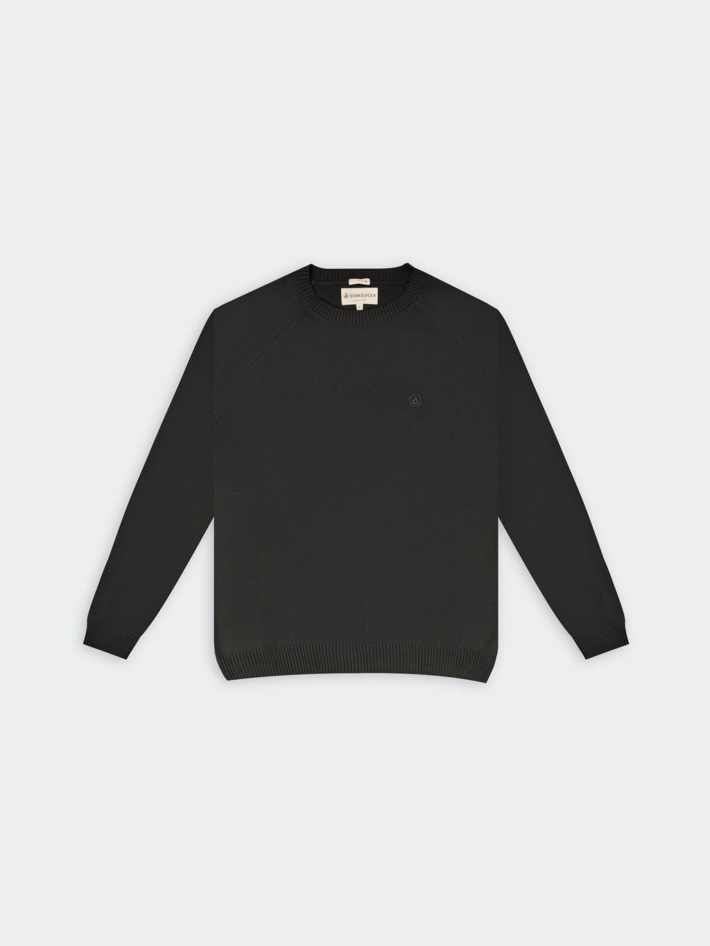Chompa Para Hombre DUNKELVOLK PIMA KNIT CREW Negro