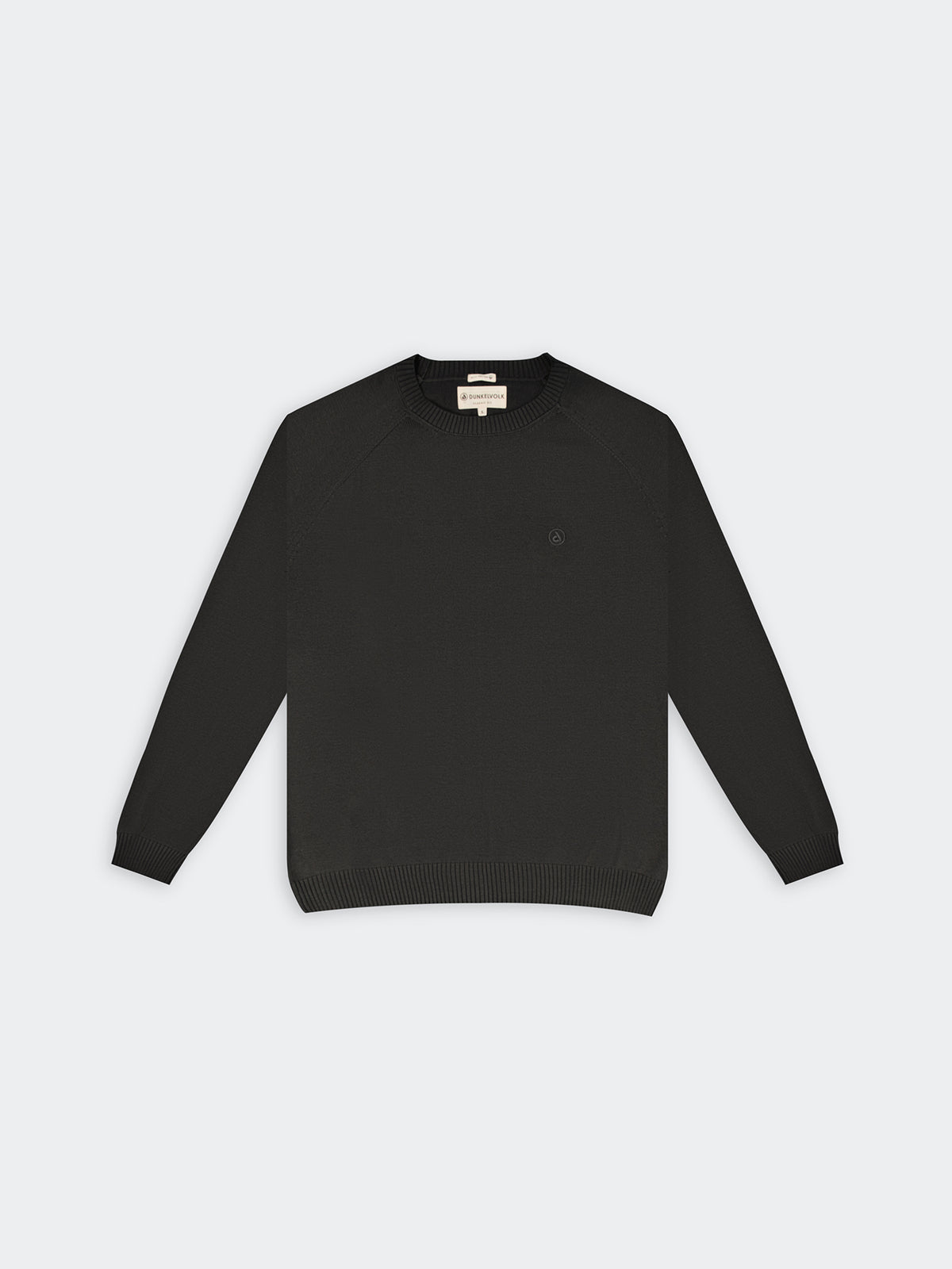 Chompa Para Hombre DUNKELVOLK PIMA KNIT CREW Negro