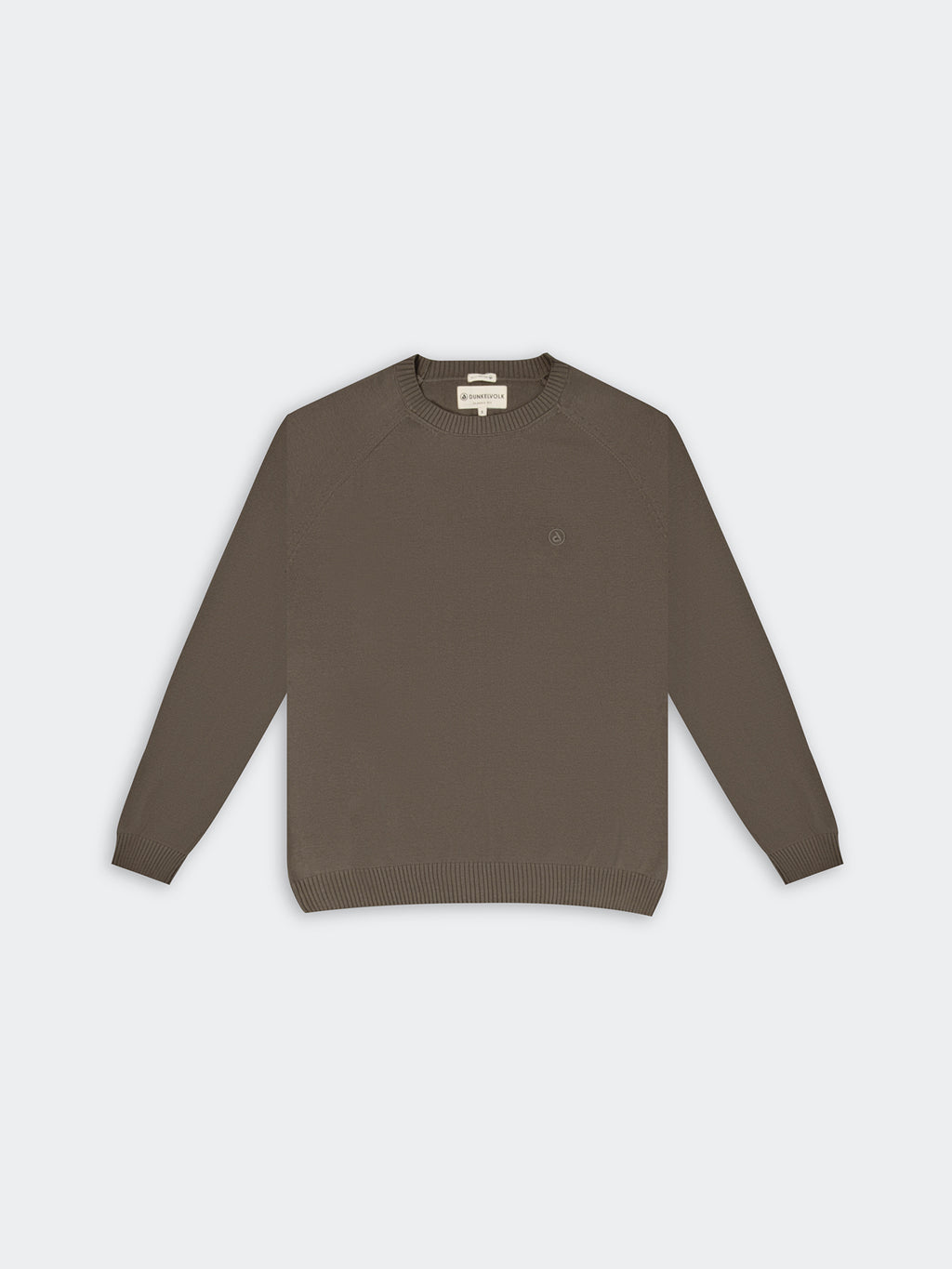 Chompa Para Hombre DUNKELVOLK PIMA KNIT CREW Camel
