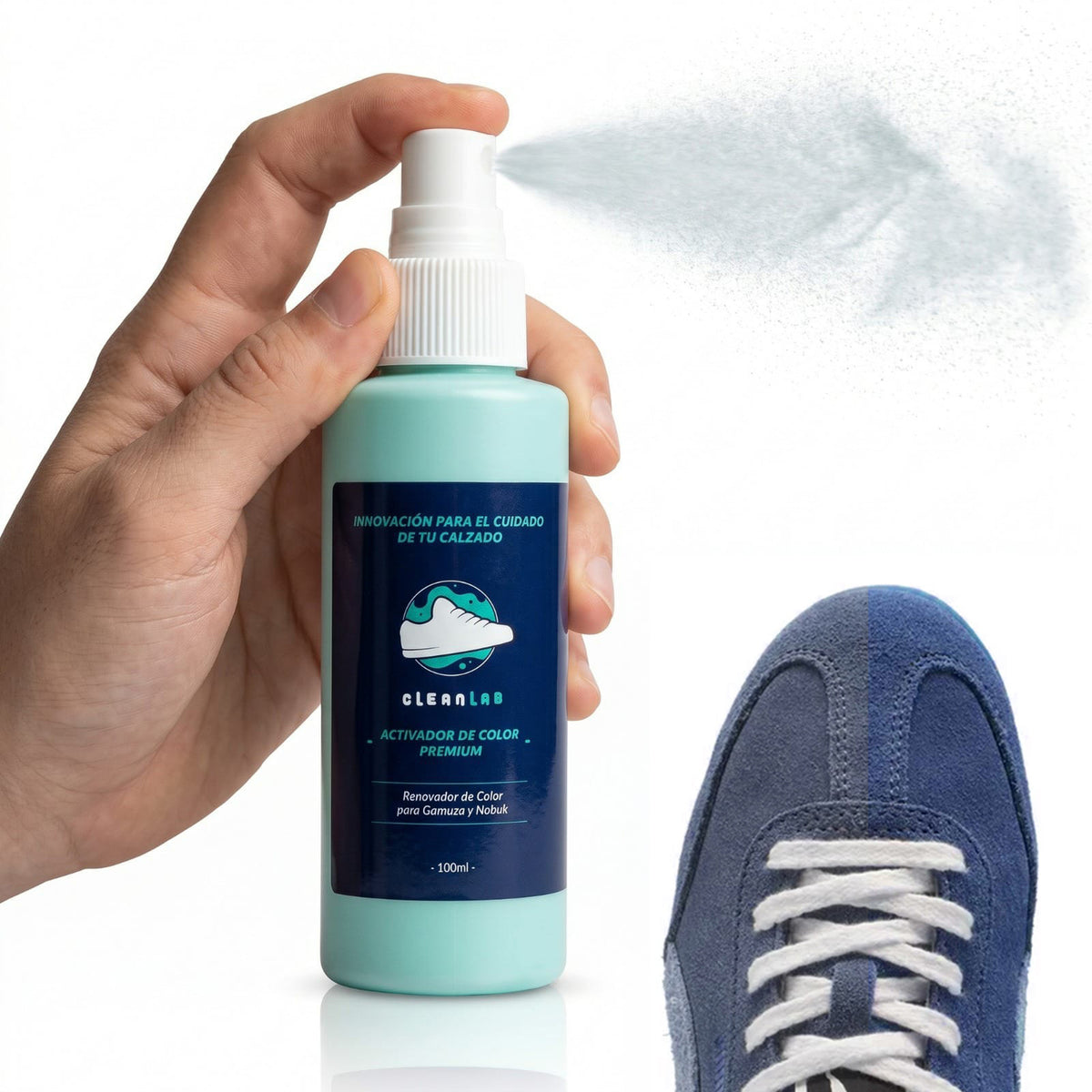 Activador de Color Premium - Revive el color de gamuza y nobuck