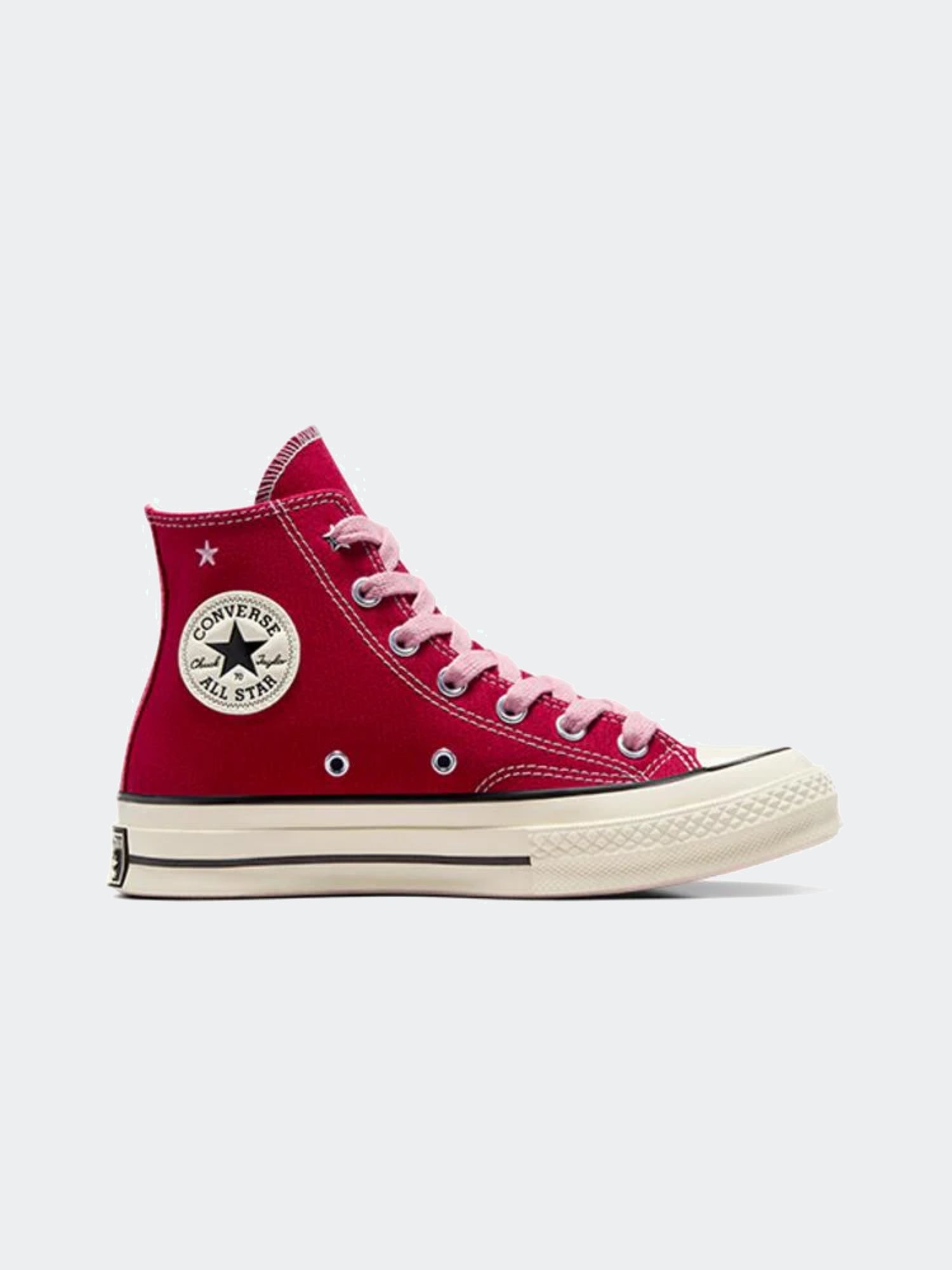 Zapatillas Unisex CONVERSE A12204C-W Chuck 70 Embroidered Stars RED