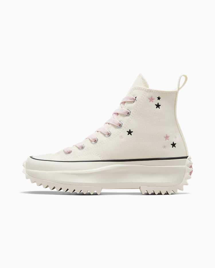 Zapatillas Unisex CONVERSE A12205C-W Run Star Hike Platform Embroidered Stars CRM CONVERSE