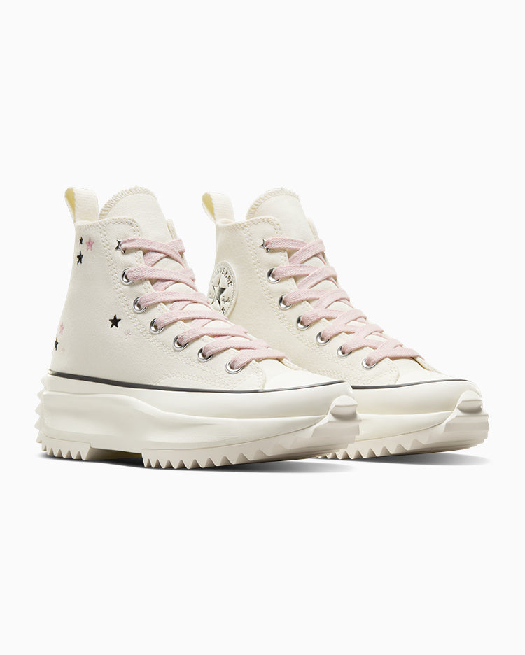 Zapatillas Unisex CONVERSE A12205C-W Run Star Hike Platform Embroidered Stars CRM