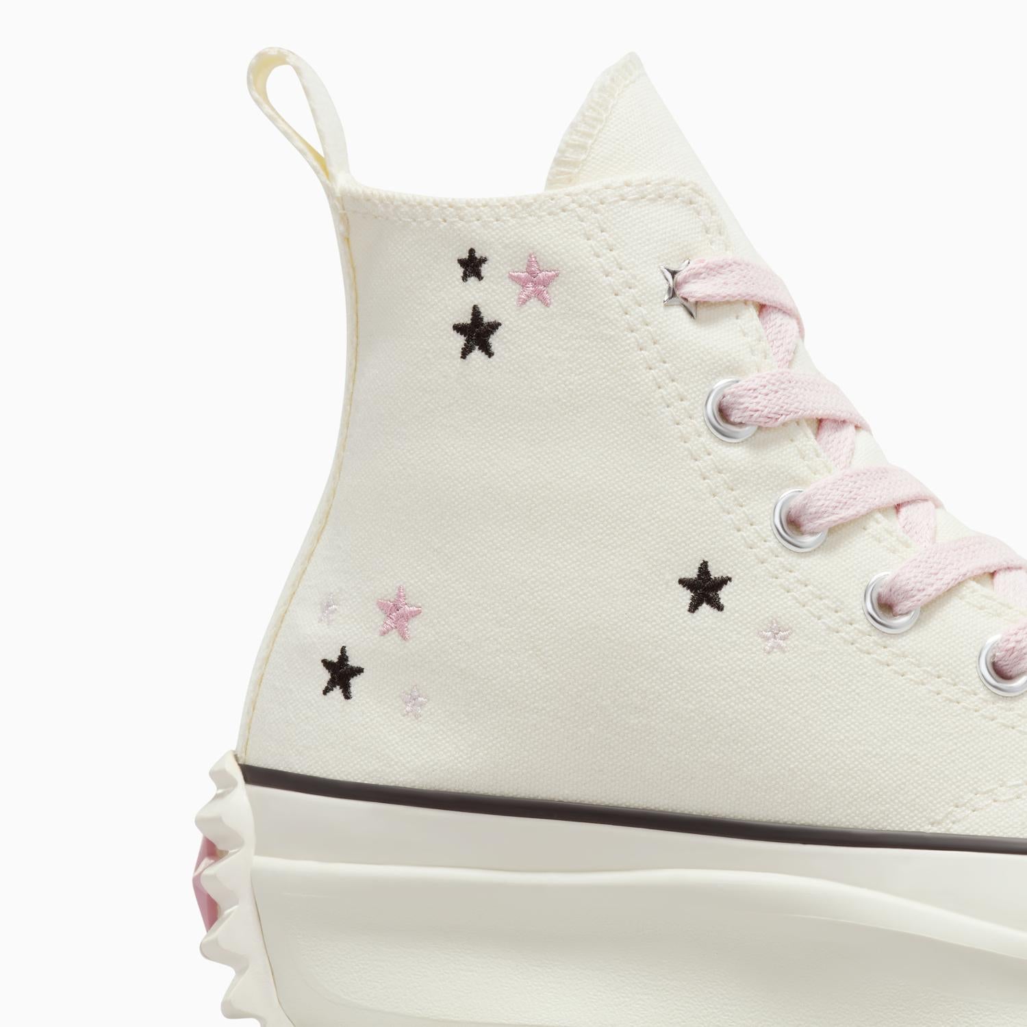Zapatillas Unisex CONVERSE A12205C-W Run Star Hike Platform Embroidered Stars CRM CONVERSE